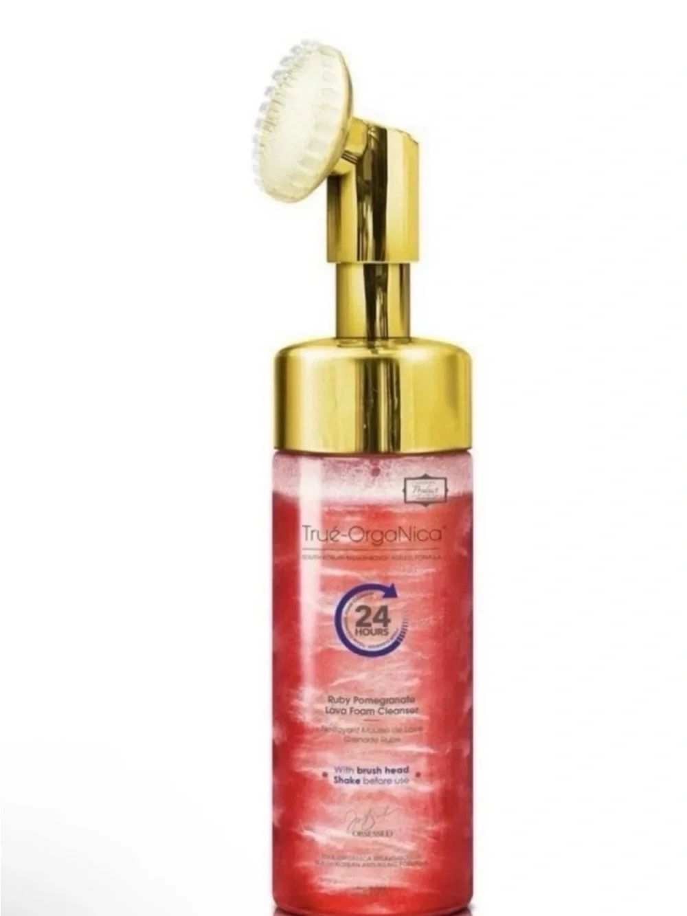 True-Organica Ruby Pomegranate Collagen Lava Foam Cleanser ~ Retail $180